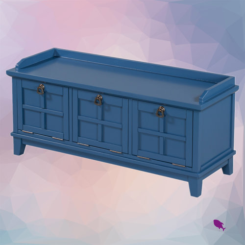 Red Barrel Studio® Solid Wood Storage Bench Wayfair